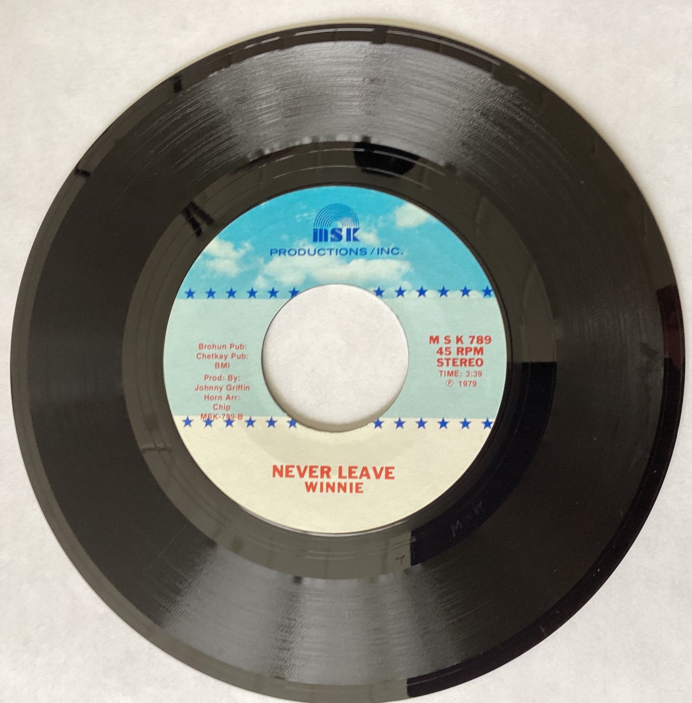 Winnie Funck Winnie - Put Your Pants on B/w Never Leave Disco/funk/ Soul 45 RPM 1979 ...