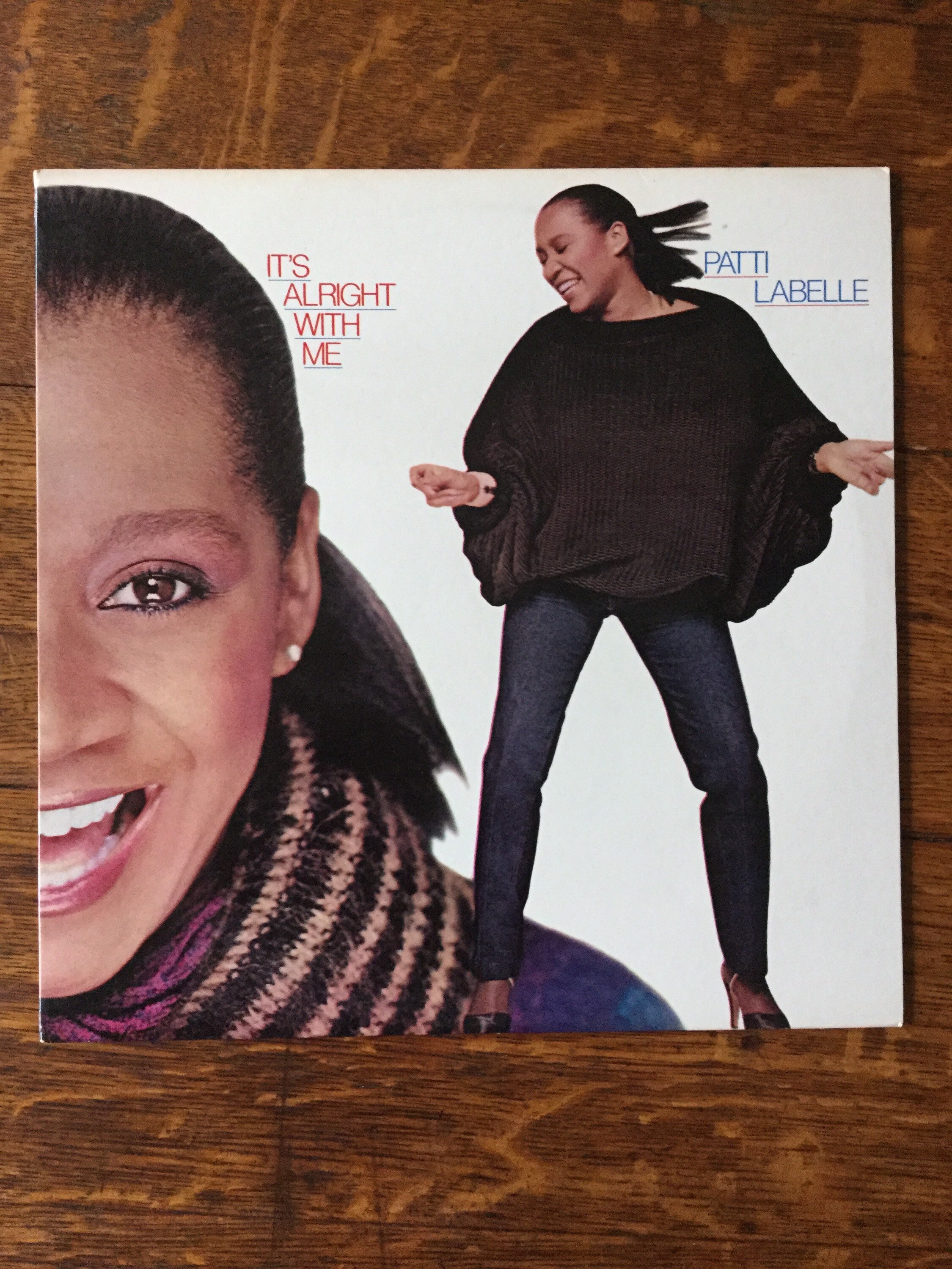 Patti LaBelle It's Alright With Me Stereo Vinyl Lp 1979 Epic