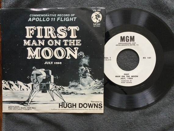 Apollo 11 Vinyl Stereo 7 45 RPM 1969 MGM Etsy Zealand