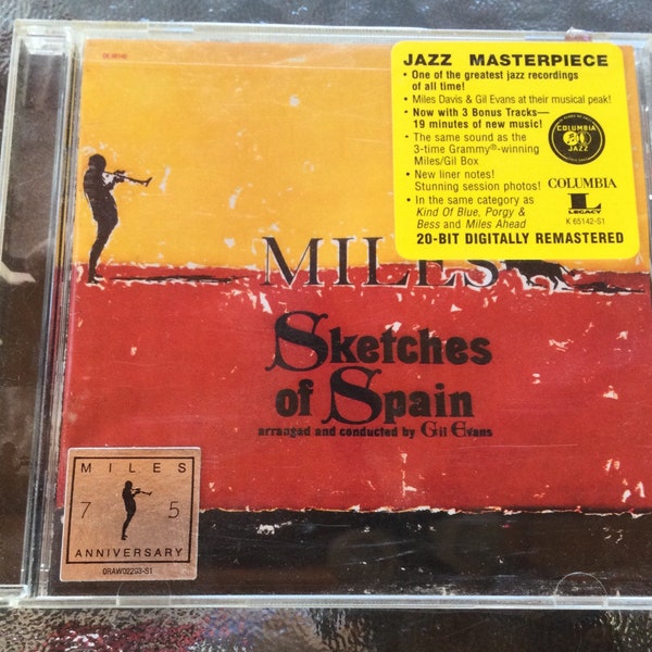 Miles Davis Sketches Of Spain CD 1997 Columbia Legacy  Records CK 65142