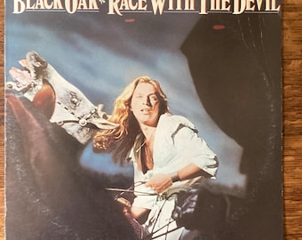 Black Oak - Race With The Devil -Stereo Vinyl LP 1977 Capricorn Records CPN 0191