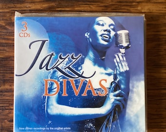 Jazz Divas - 3 CD Set - Digipak - Various Artists - 2006 Madacy Records TDP2 52406 Sealed