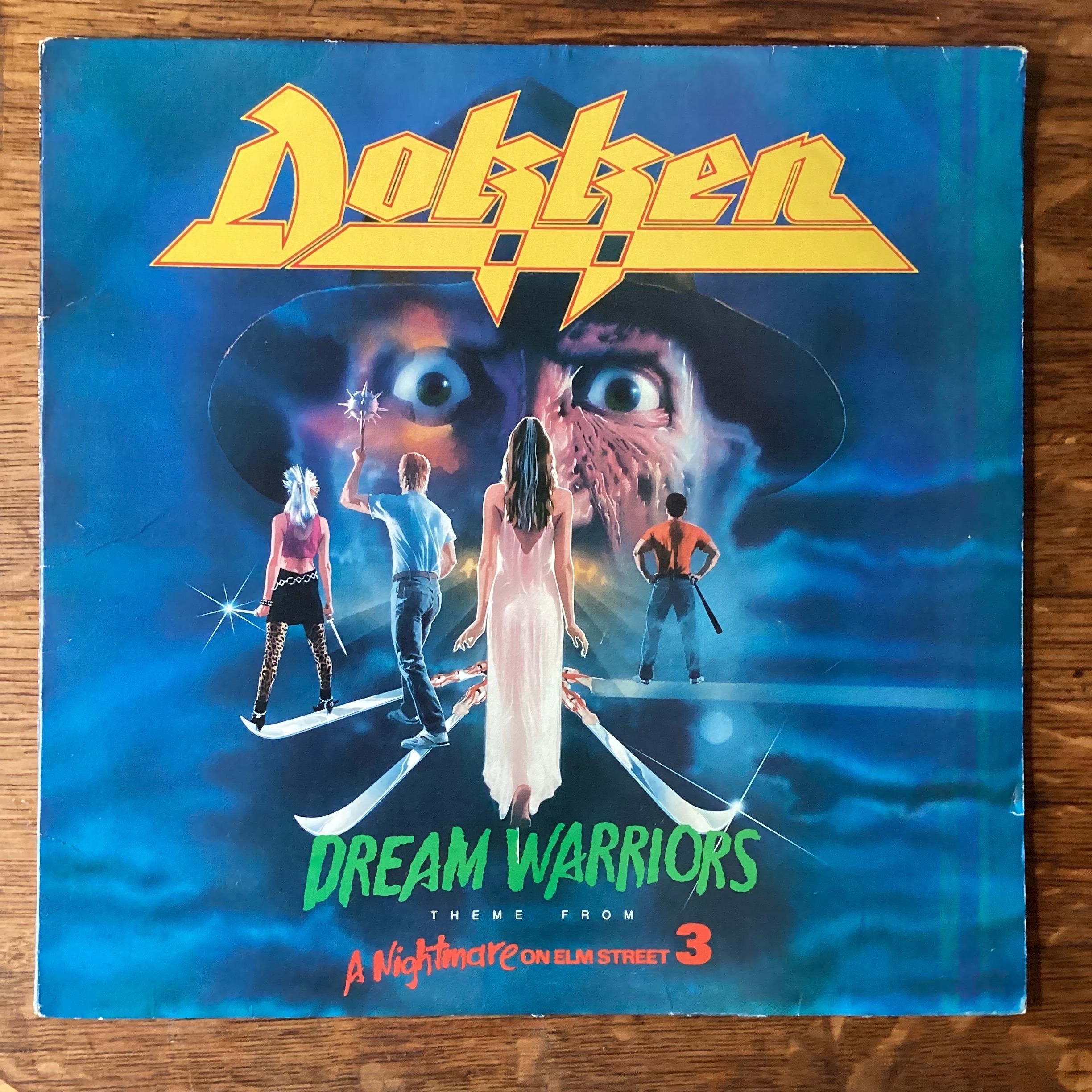 Dokken - Dream Warriors - Stereo Vinyl 12” Lp 1987 Elektra Records