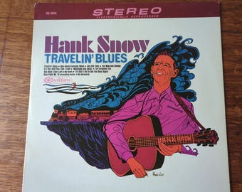 Hank Snow - Travelin’ Blues - Vinyl Lp 1966 RCA/Camden Records CAS 964(e)