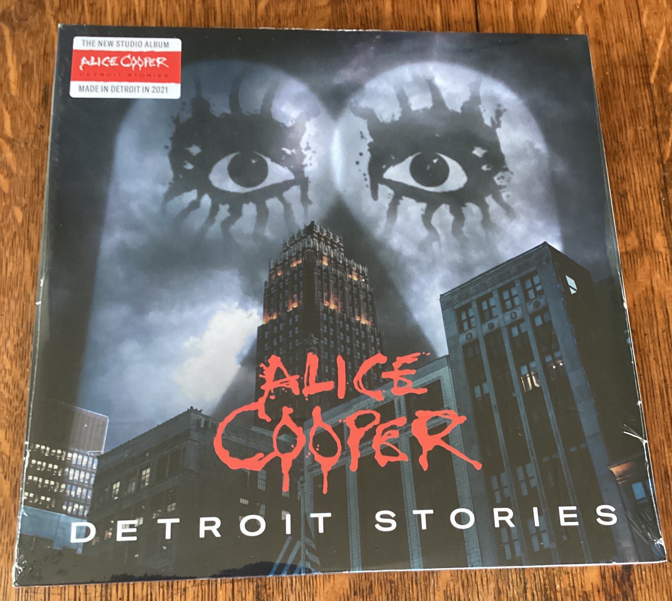 Alice Cooper Detroit Stories 12” 45 Rpm Stereo Vinyl Double LP