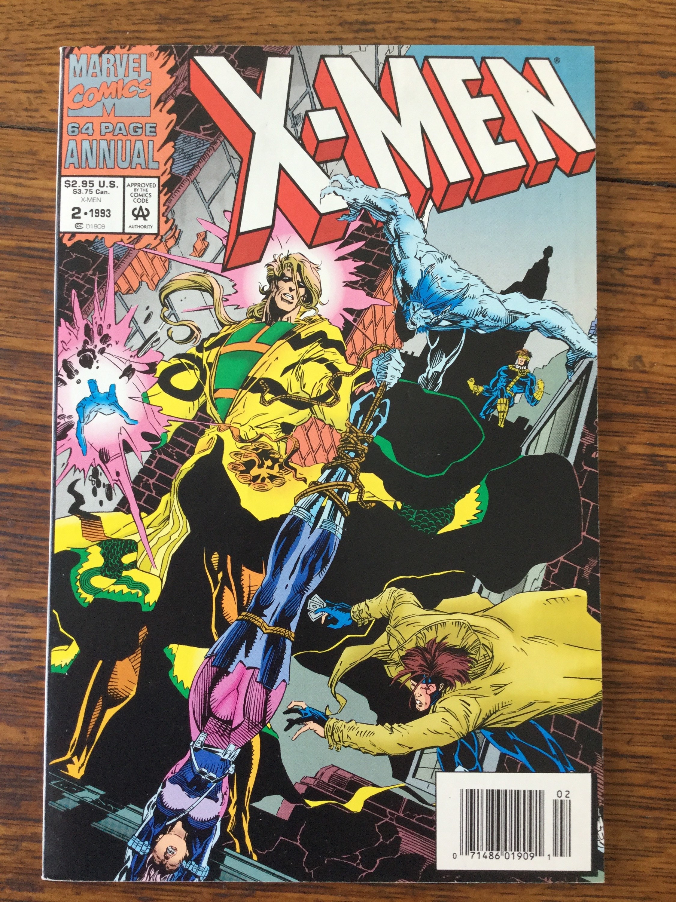 X-men Annual Vol. 1 # 2 1993 Marvel Comics - Etsy