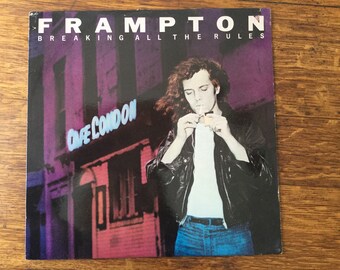 Frampton Breaking All The Rules 1981 A&M Records Sp-3722 Lp Stereo