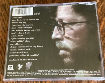 Eric Clapton - Unplugged - CD 1992 Reprise Records 9 45024-2. - Etsy