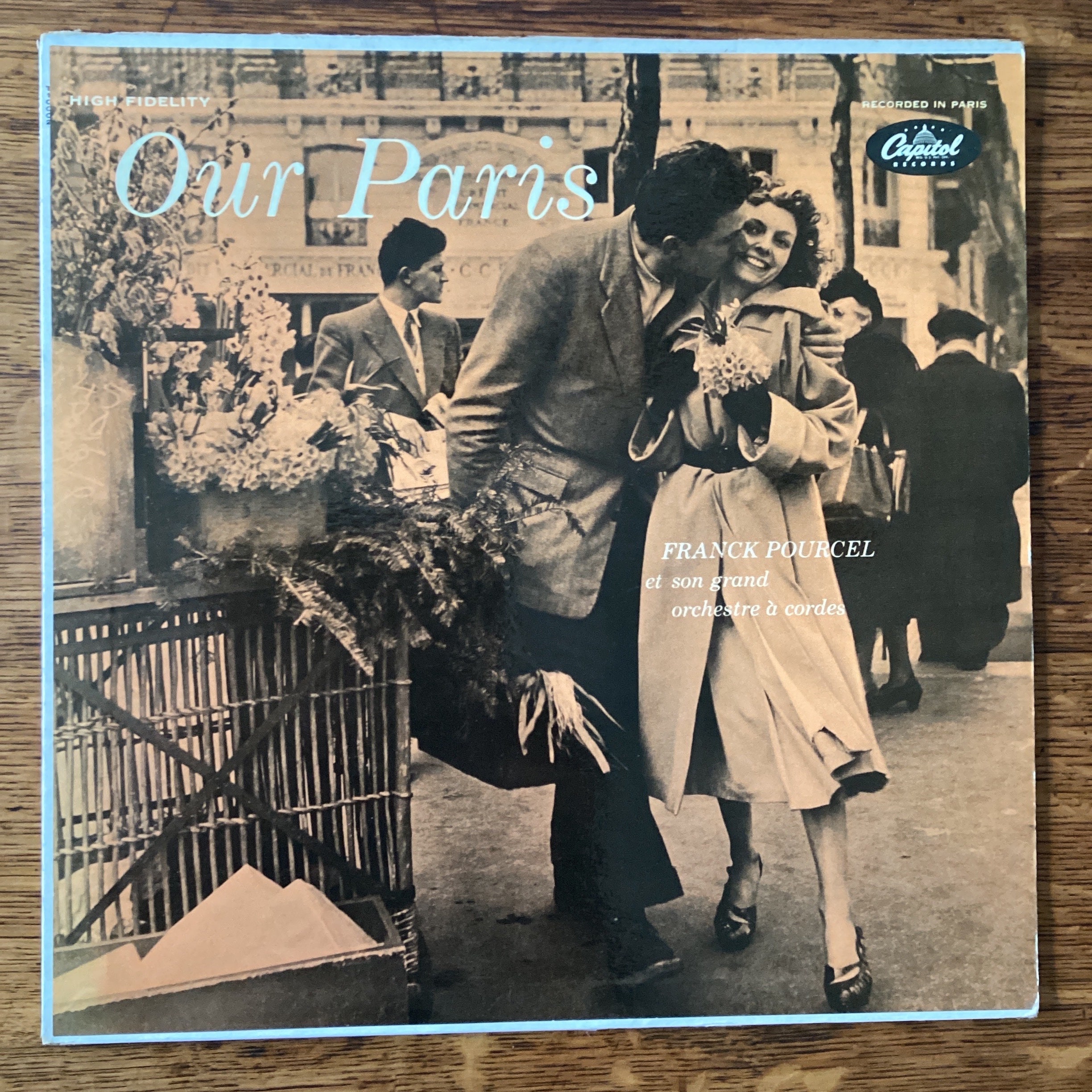 Franck Pourcel Et Son Grand Orchestre - Our Paris Mono Vinyl LP