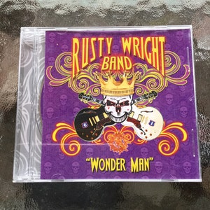 Rusty Wright Band Wonder Man CD 2015 Sadson Music Records 0153302015
