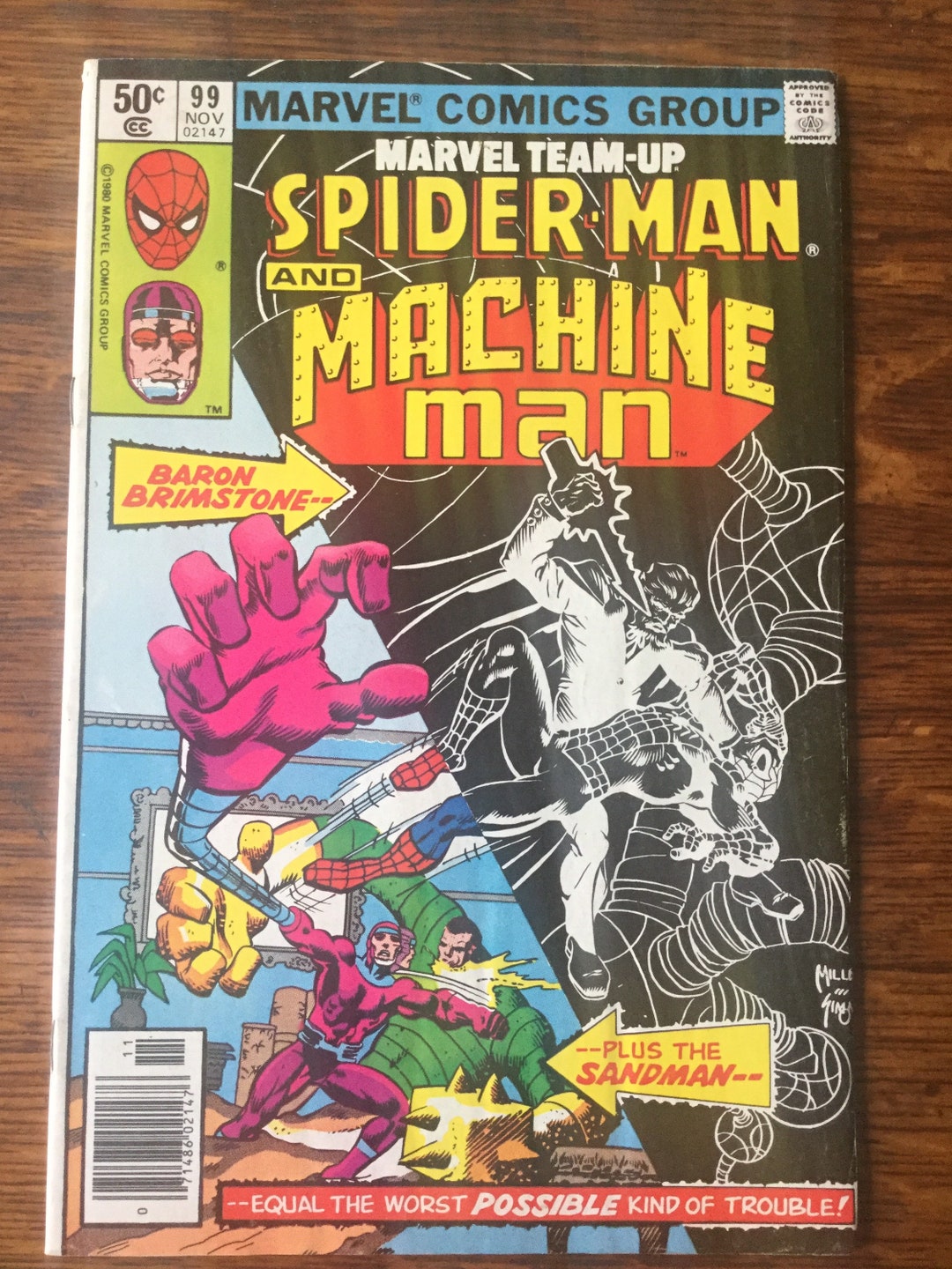 Marvel Team up Vol. 1 # 99; No. 1980 Marvel Comics W/ Spider-man ...