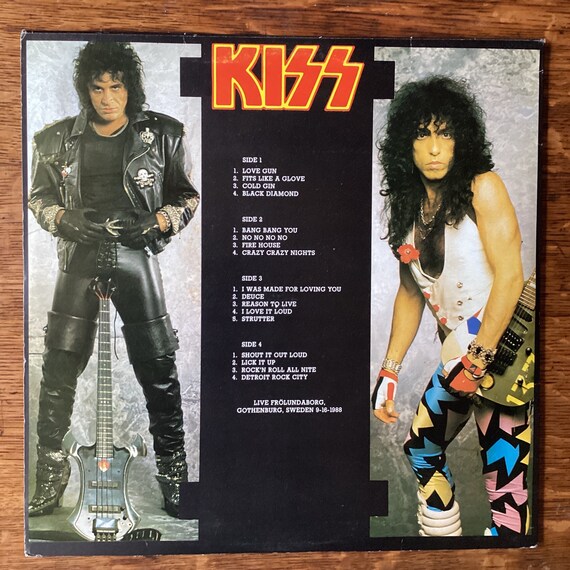 Kiss - Still Krazy - Stereo Double Live Lp 1988 Ral Records