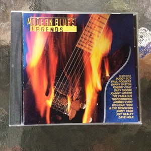 Modern Blues Legends Various Artists CD 1995 Warner Special Products OPCD-1678 Buddy Guy, Gary Moore, Jimmy Page +more