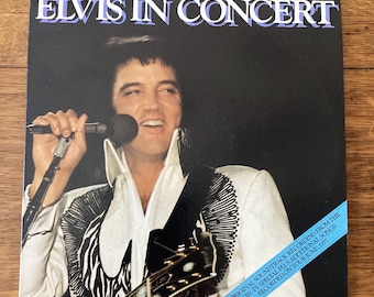 Elvis Presley - Elvis In Concert - Stereo Gatefold Double Vinyl LP 1977 RCA Records APL2-2587
