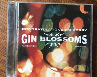 Gin Blossoms Congratulations I’M Sorry CD 1996 A&M Records 31454 0469 2