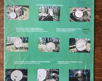 A Bushel Of 5 String Banjos - Variou Artists - Stereo Vinyl Lp Hilltop Records JS-6111