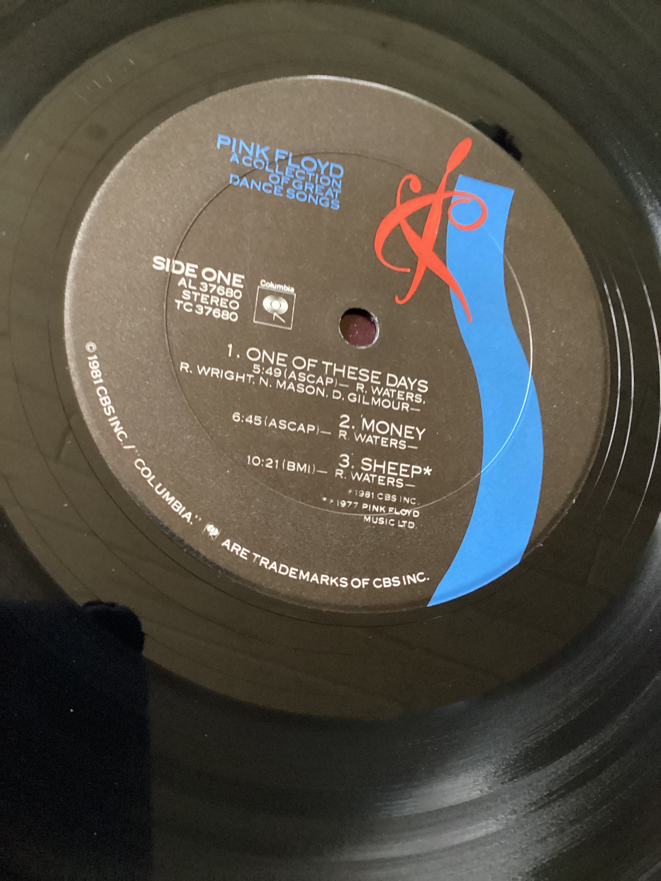 PINK FLOYD - A COLLECTION OF GREAT DANCE SONGS VINILO