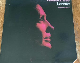 Loretta Lynn - Entertainer Of The Year Loretta - Stereo Vinyl LP 1973 MCA Records MCA-300
