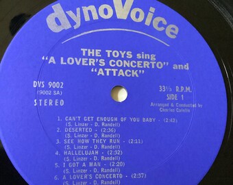 LP Toys Toys Sing a Lover&amp;#039;s Concerto And attack 9002S DYNOVOICE US Vinyl 未開封 /00260 THE TOYS - The Toys sing 