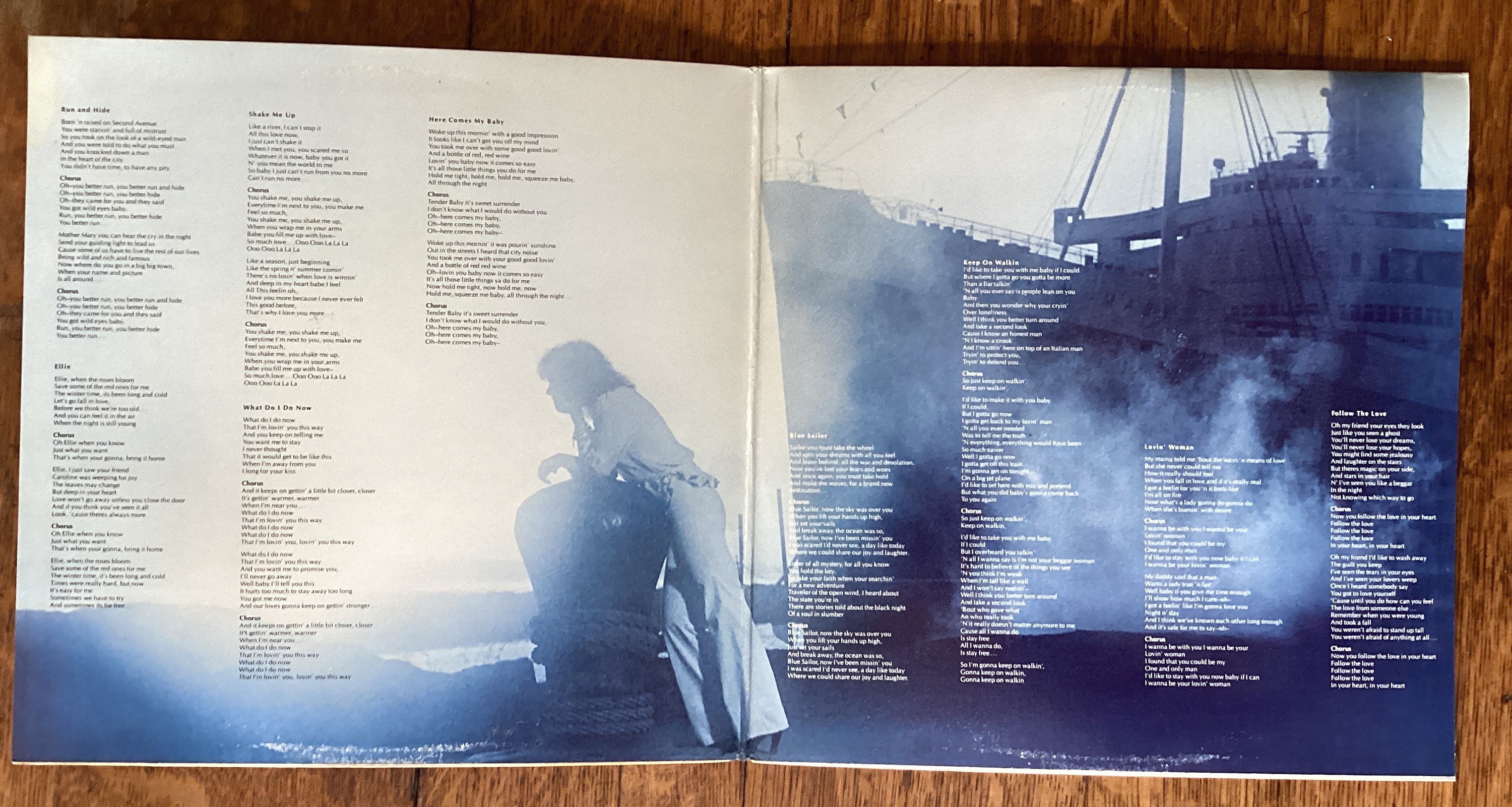 Cheryl Dilcher Blue Sailor Stereo Vinyl LP 1977 Butterfly Records