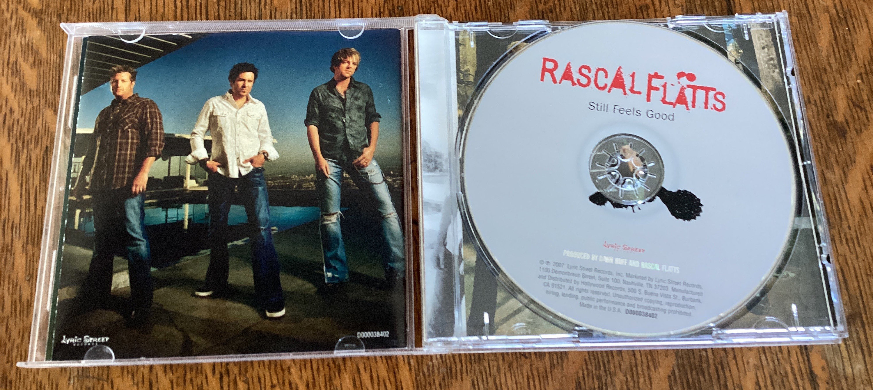 Rascal Flats Still Feels Good CD 2007 Lyric Street Records