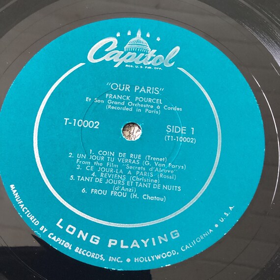 クラシック Le Grand Orchestre de Radio-Paris 1944 Franck Pourcel Et Son Grand Orchestre - Our Paris Mono Vinyl LP