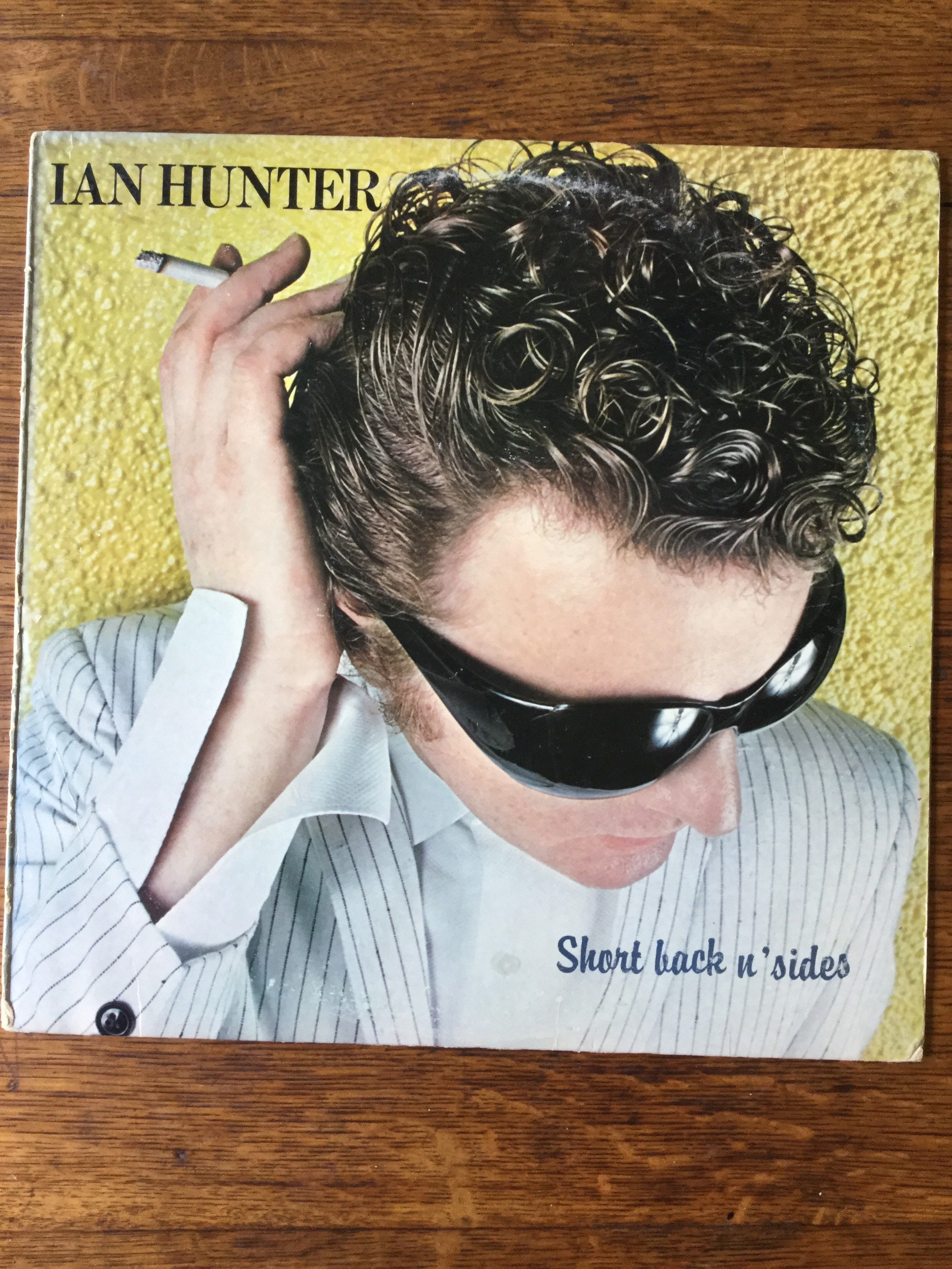 Ian Hunter Short Back N' Sides Stereo Vinyl LP 1981