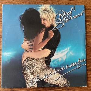Rod Stewart Blondes Have More Fun Stereo Vinyl LP Stereo 1978 WB Records BSK-3261.
