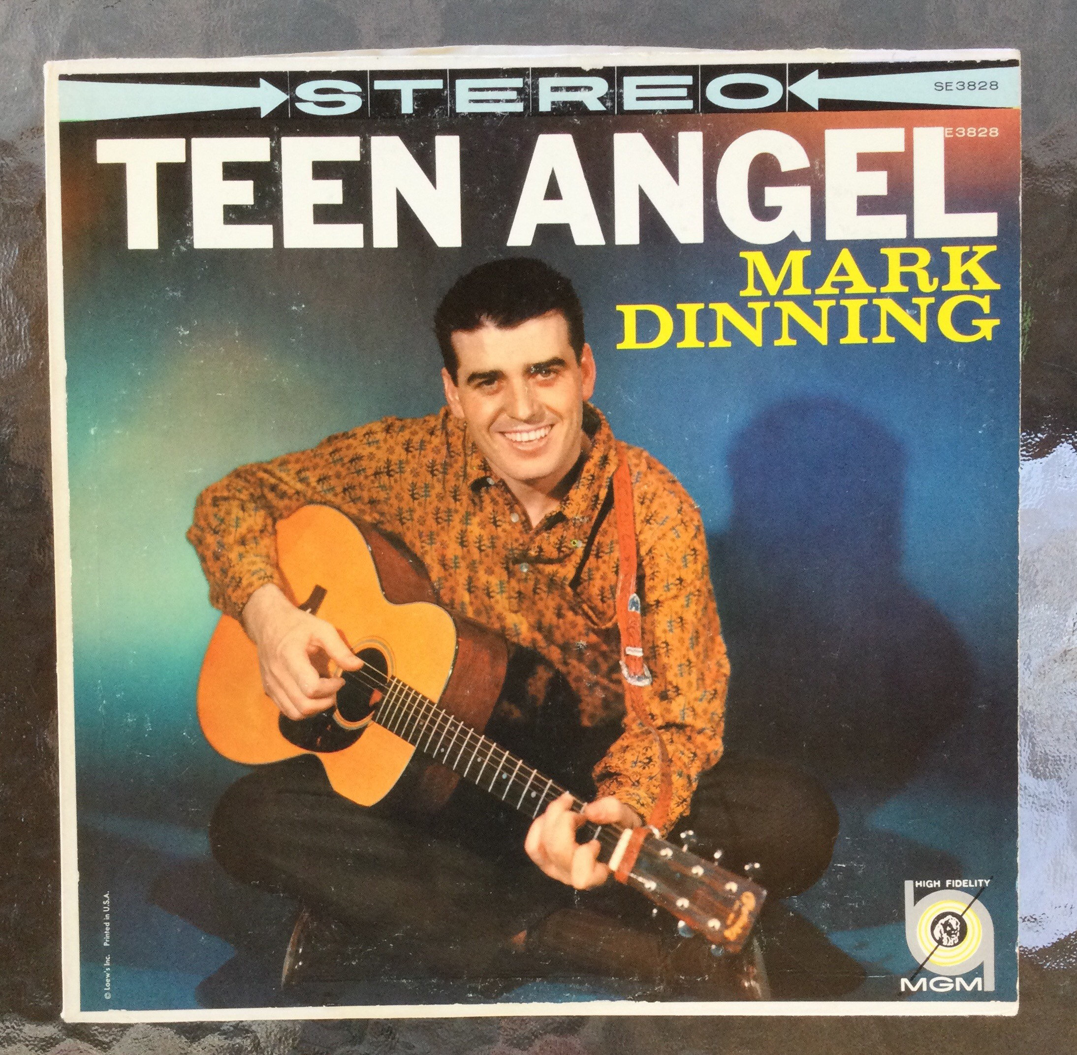 Mark Dinning Teen Angel Stereo Vinyl LP 1960 MGM Records SE3828 - Etsy 日本