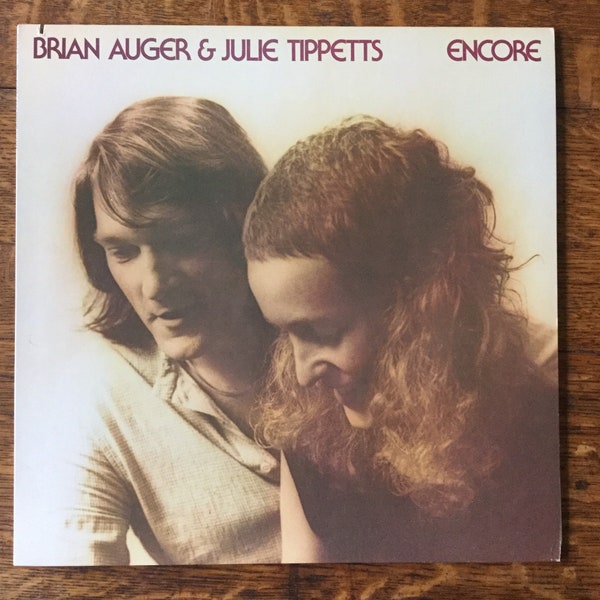 Brian Auger & Julie Tippetts Encore Stereo Vinyl  LP 1978 WB Records BSK 3153