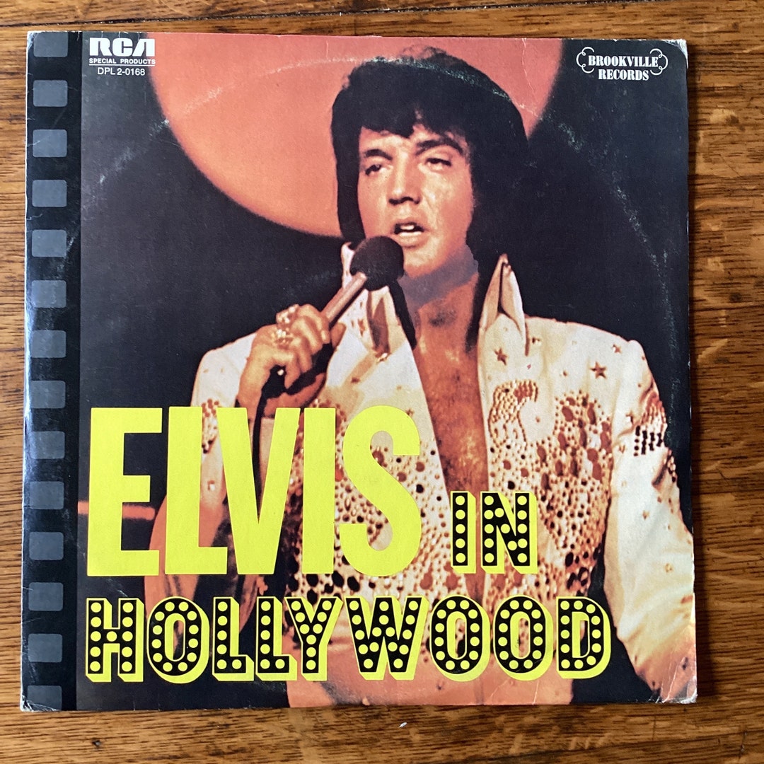 Elvis Presley Elvis in Hollywood Stereo Vinyl Double LP 1976 RCA