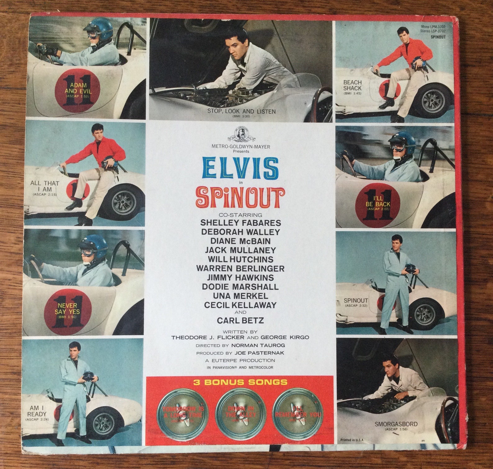 Elvis Presley Spinout Soundtrack Stereo LP 1966 RCA Records Etsy