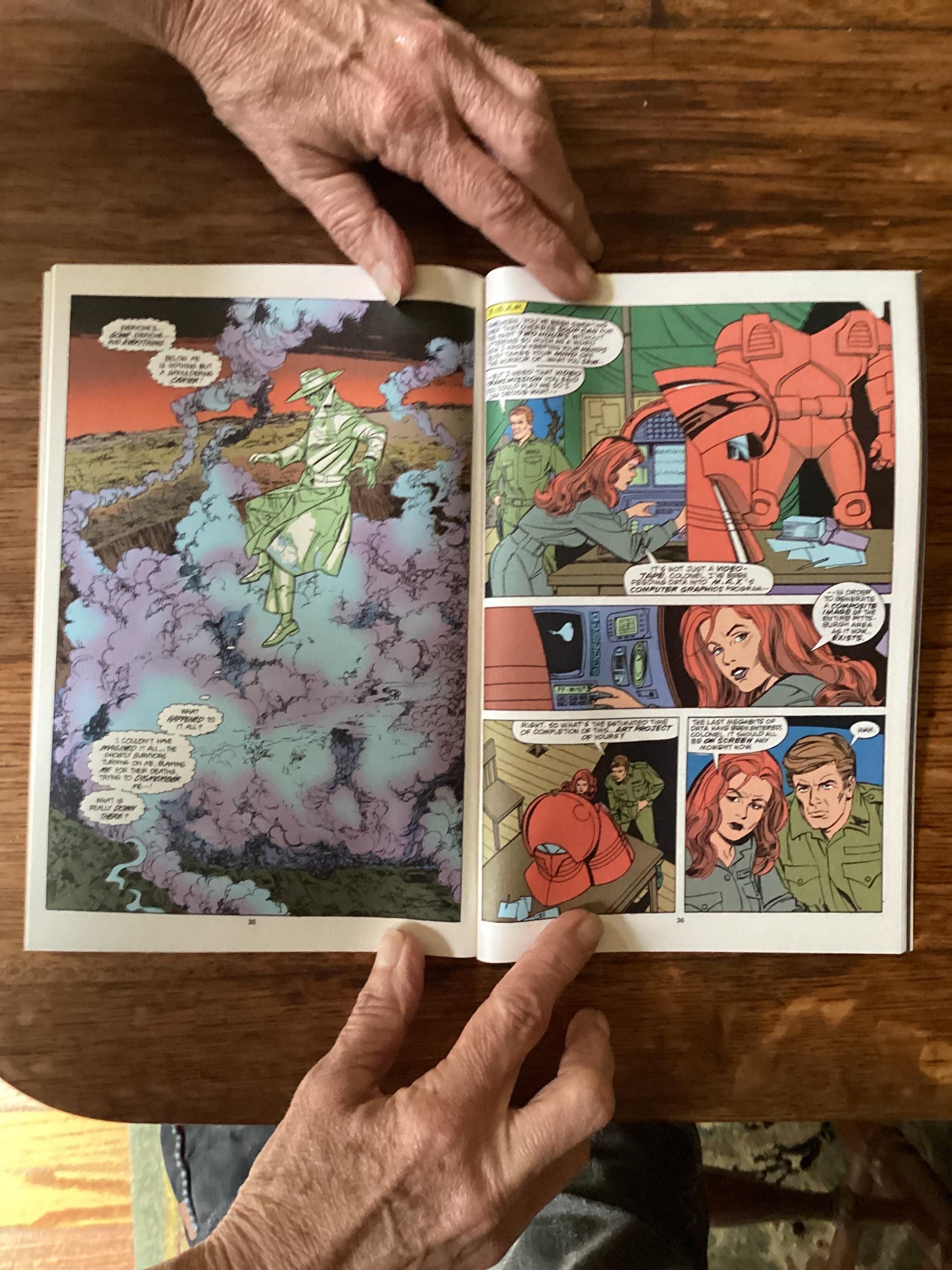 Marvel Graphic Novel the Pitt 1987 Marvel Comics. Byrne