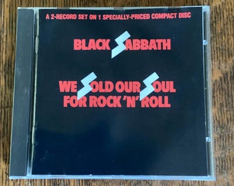 Black Sabbath - We Sold Our Soul For Rock ‘N’ Roll - Stereo CD 1988 WB Records W2-2923