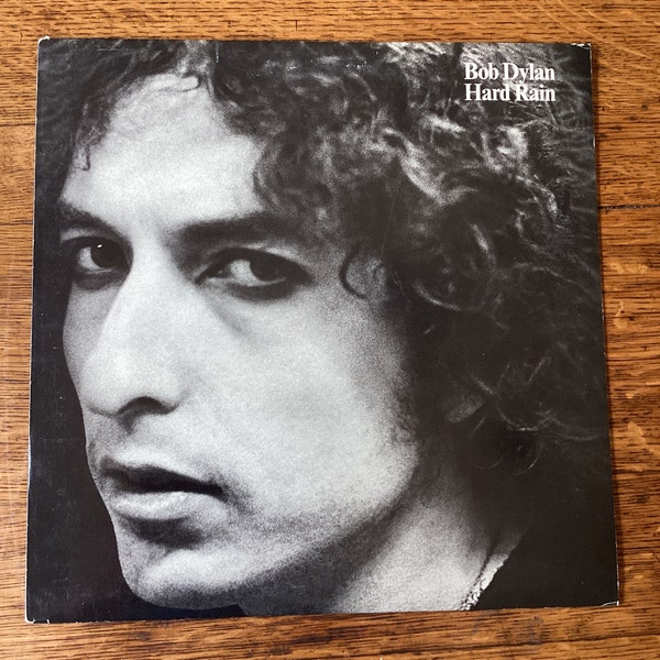 Bob Dylan Hard Rain Stereo Vinyl LP 1976 Columbia Records PC 34349