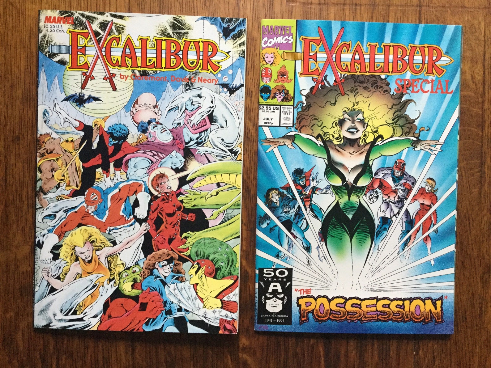 Lot Excalibur Special Edition 1987 \u0026 The Possession 1991 | Etsy