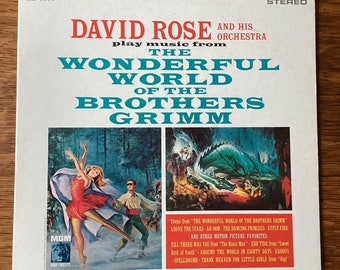 David Rose & His Orchestra The Wonderful World Of The Brothers Grim Stereo Vinyl Lp 1962 MGM Records SE-4077.