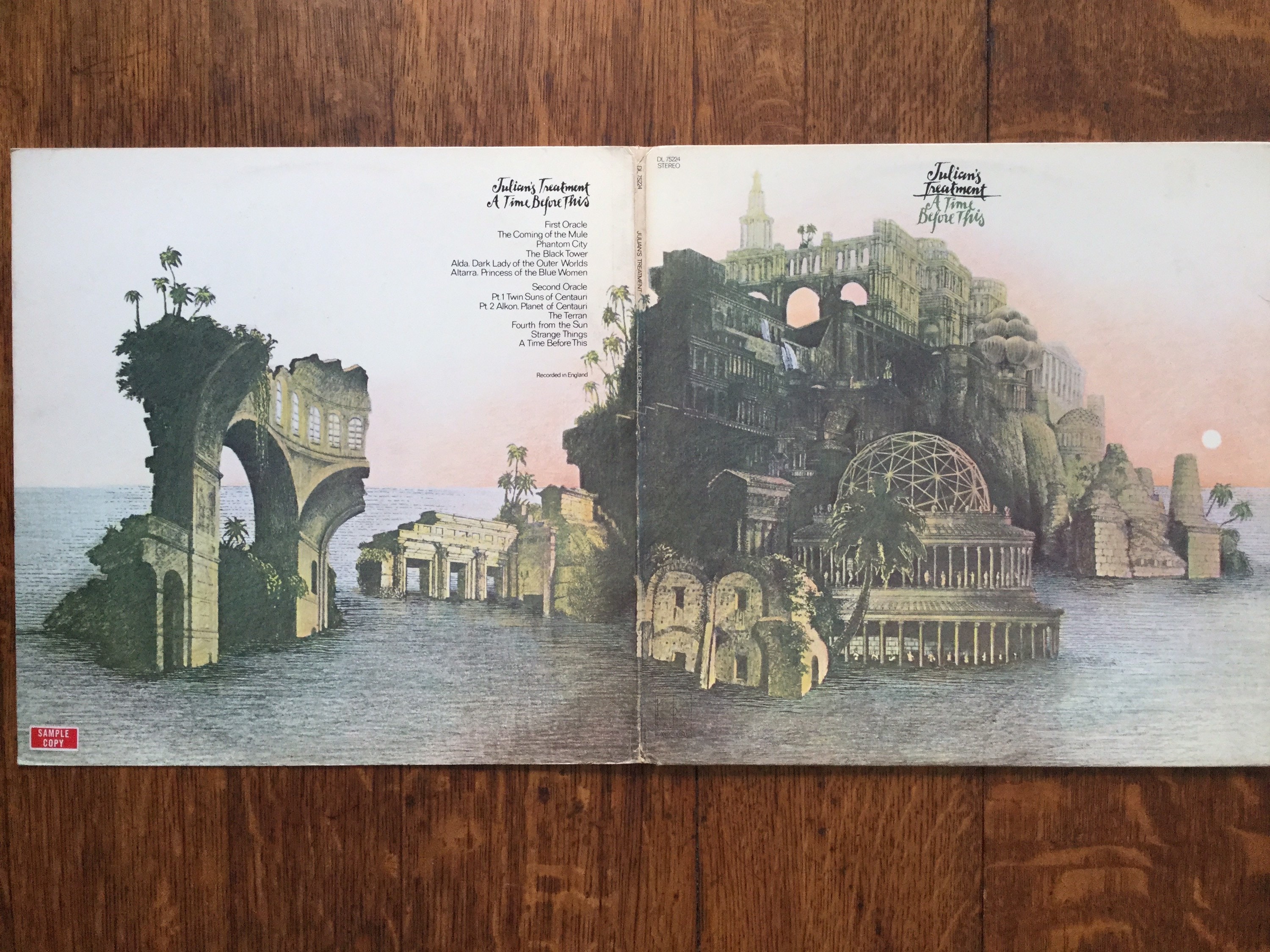 洋楽 JULIAN'S TREATMENT Julian's Treatment A Time Before This Vinyl Stereo LP 1970