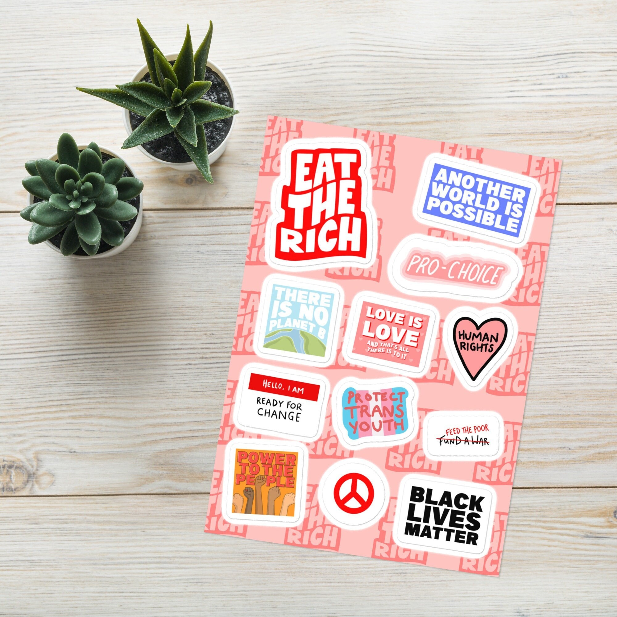 Political Sticker Pack Sheet - for Notebooks / Laptops / Phones ...