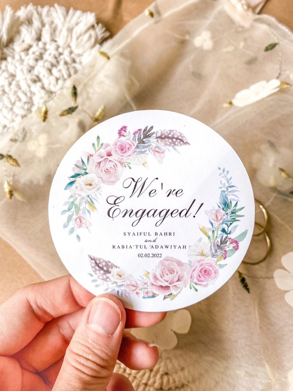 Always & Forever Wedding Stickers - Clear Sheet