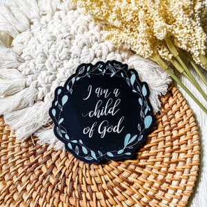 Christian Magnet | Child of God | Bible quotes | gift ideas | Refrigerator Magnets | Bible verses | Christianity theme | kitchen decor
