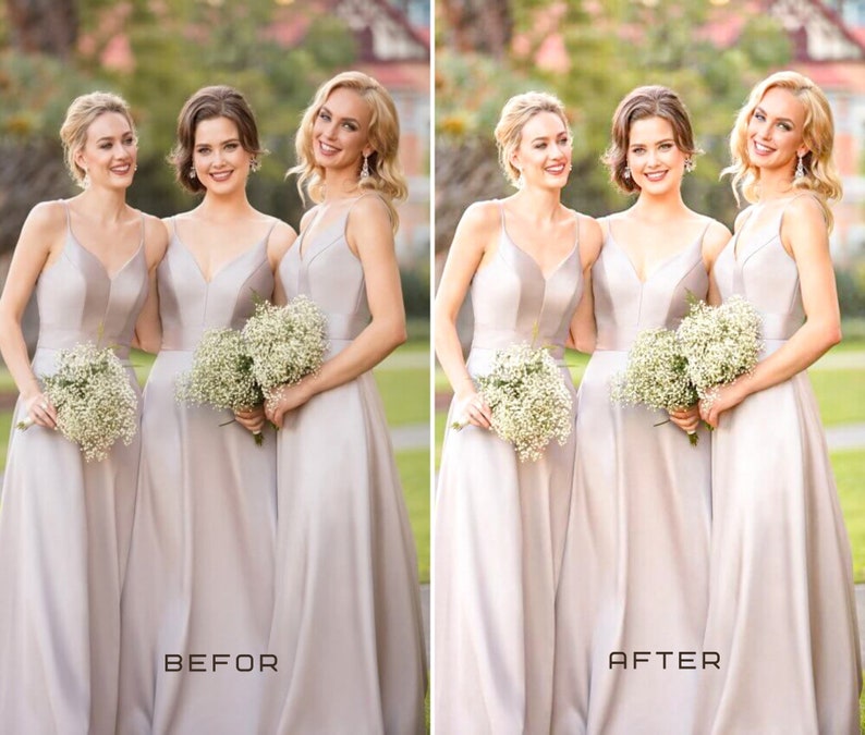 Lightroom presets in DNG format for MOBILE Lightroom Wedding Etsy