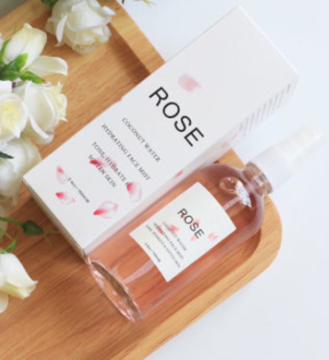 Organic Rose Coconut Water Hydrating Face Mist Etsy