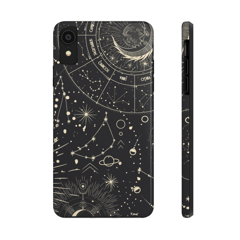 witchy Gothic Phone Case witch celestial Celestial Goth Phone Case occult wicca esoteric Bruja Case Mate Tough Phone Case moon