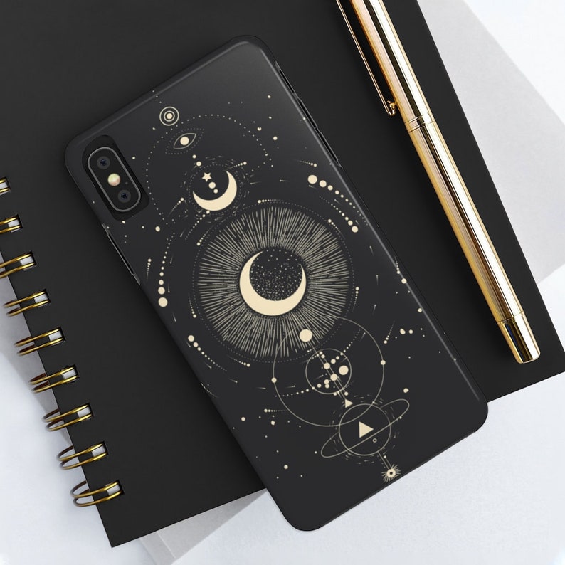 Celestial Goth Phone Case Case Mate Tough Phone Case Gothic Etsy