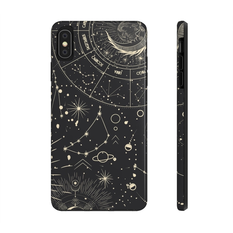 witchy Gothic Phone Case witch celestial Celestial Goth Phone Case occult wicca esoteric Bruja Case Mate Tough Phone Case moon