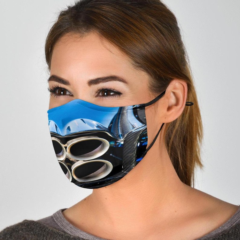 Car Exhaust Face Mask with Filters Exhaust Mask Car Face Etsy