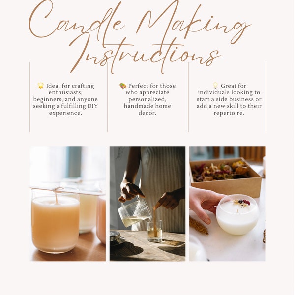 6 Step Candle Making Guide