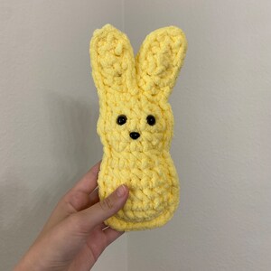 Crochet Marshmallow Bunny Plushie, Small Marshmallow Bunny Plushie, Crochet Sparkly Marshmallow Bunny
