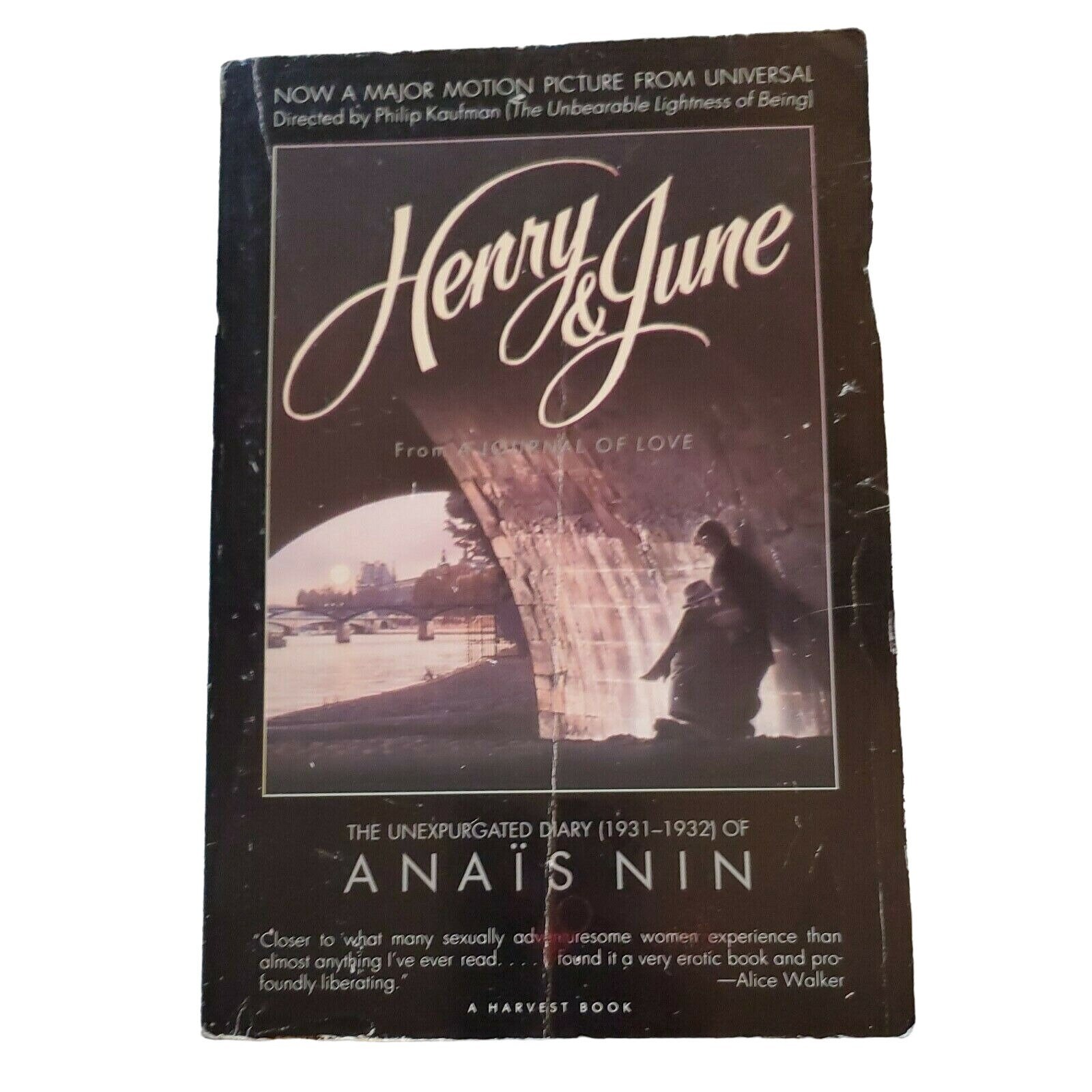 Anais Nin HENRY ET JUIN: Extrait de A Journal of Love Le journal non  expurgé de... - Etsy France